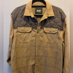 Howler Brothers quilted flannel shirt